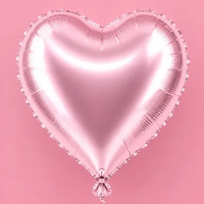 Balão Coração 18 Polegadas — Rosa · LISO