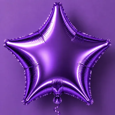 Balão Estrela 18 Polegadas — Roxo · LISO