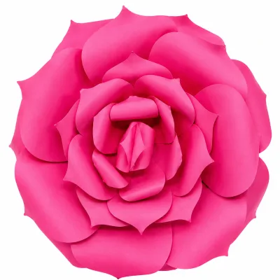 Flor de Papel Pequena — Pink