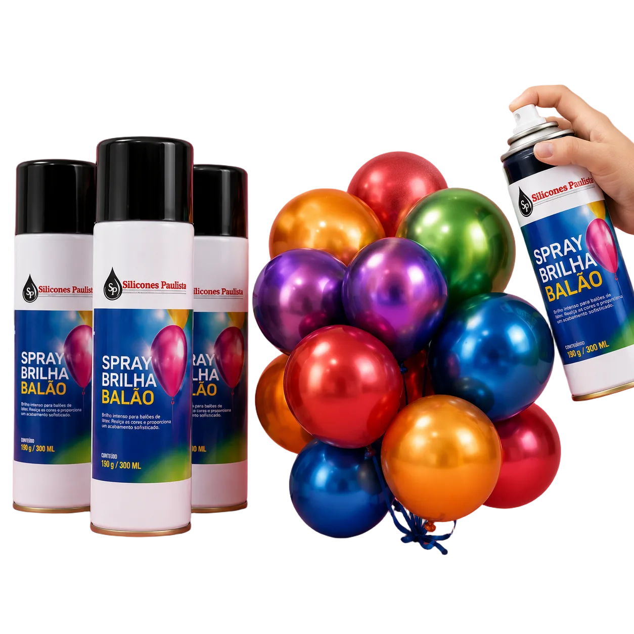 Spray Brilha Balão 300ml