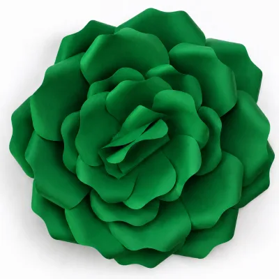Flor Mini de Papel — Verde