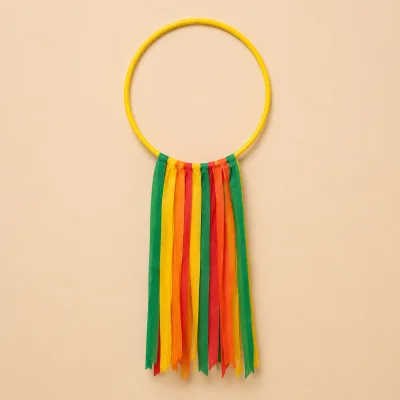 Bambolê com decoração de tema junino