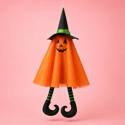 Fantasminha — 86CM - LARANJA