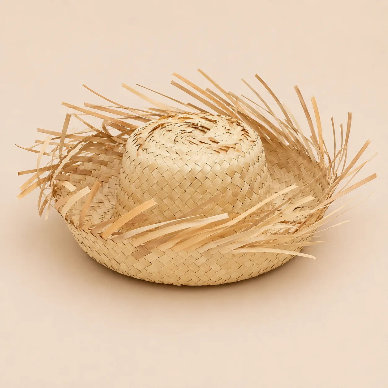 Chapéu de Palha Desfiado Junino