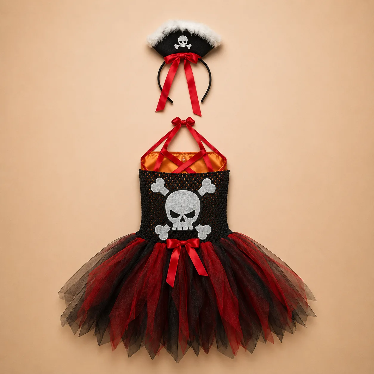 Fantasia Infantil Pirata 70cm