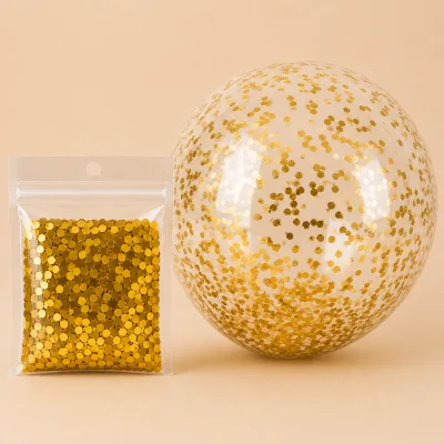 Micro Confete 10g Redondo — Ouro