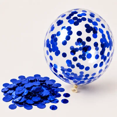 Confete 10g para Balão — Azul