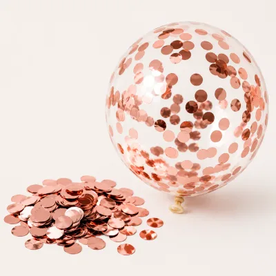Confete 10g para Balão — Rosé