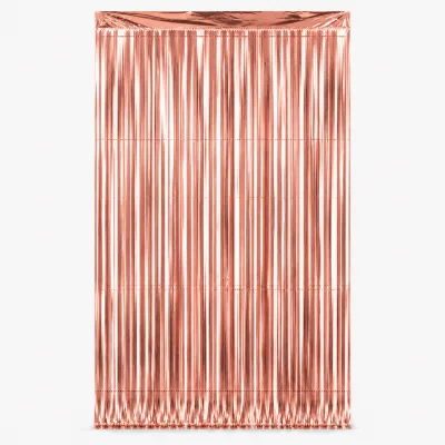 Cortina Metalizada 1x2m — Rosé