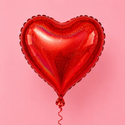 Balão Coração 18 Polegadas — Vermelho · HOLOGRAFICO