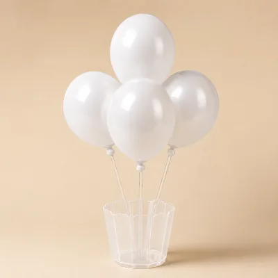 Suporte Cachepot para Balão — Cristal