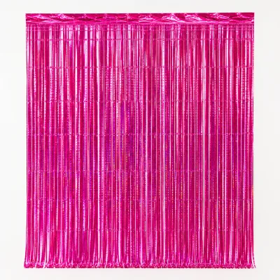 Cortina Holográfica — Pink