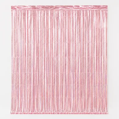 Cortina Holográfica — Rosa