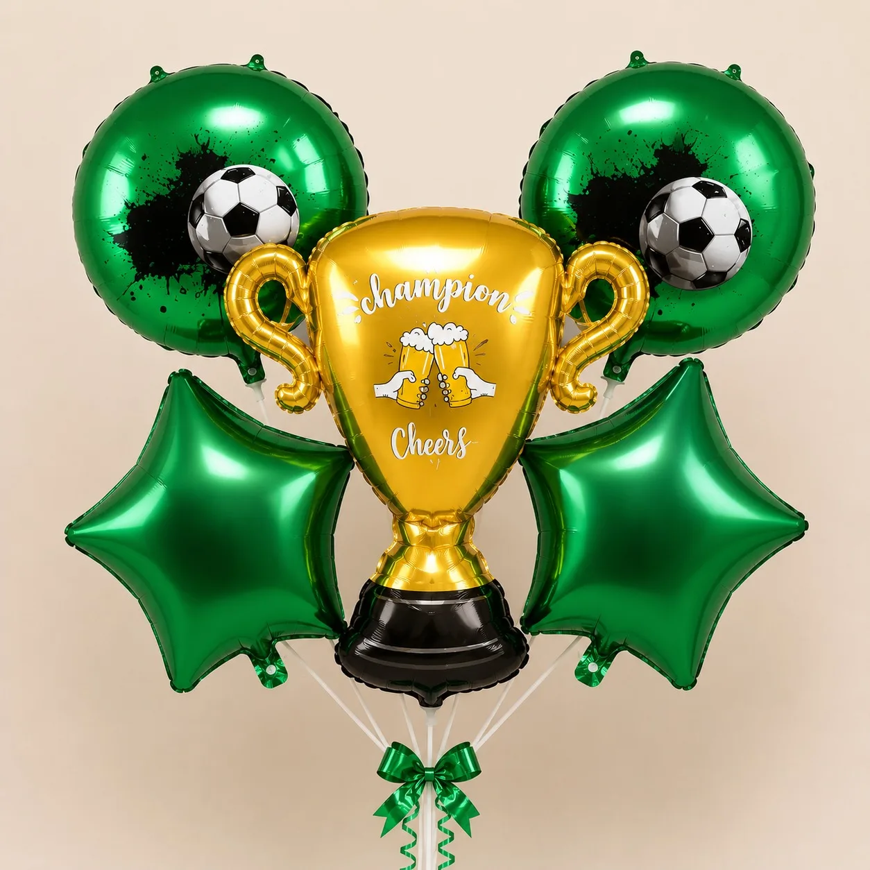 Arranjo de Bolas de Futebol
