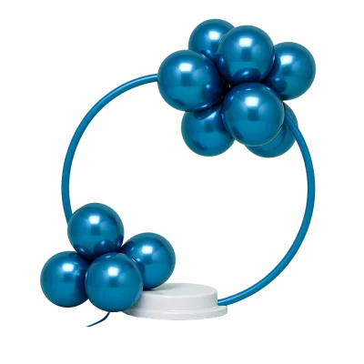 Arco de Mesa para Balão — Azul · 50 CM