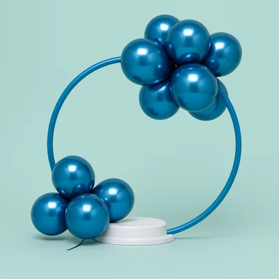 Arco de Mesa para Balão — Azul · 65 CM