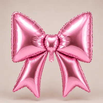 Balão Laço 40 Polegadas — Rosa