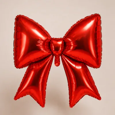 Balão Laço 40 Polegadas — Vermelho