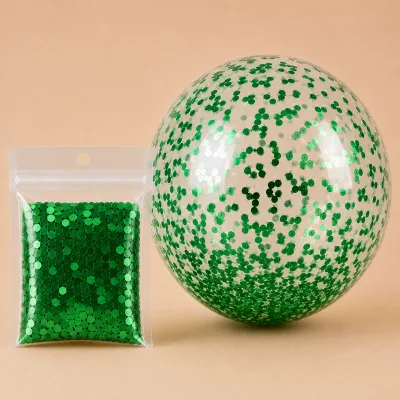 Micro Confete 10g Redondo — Verde