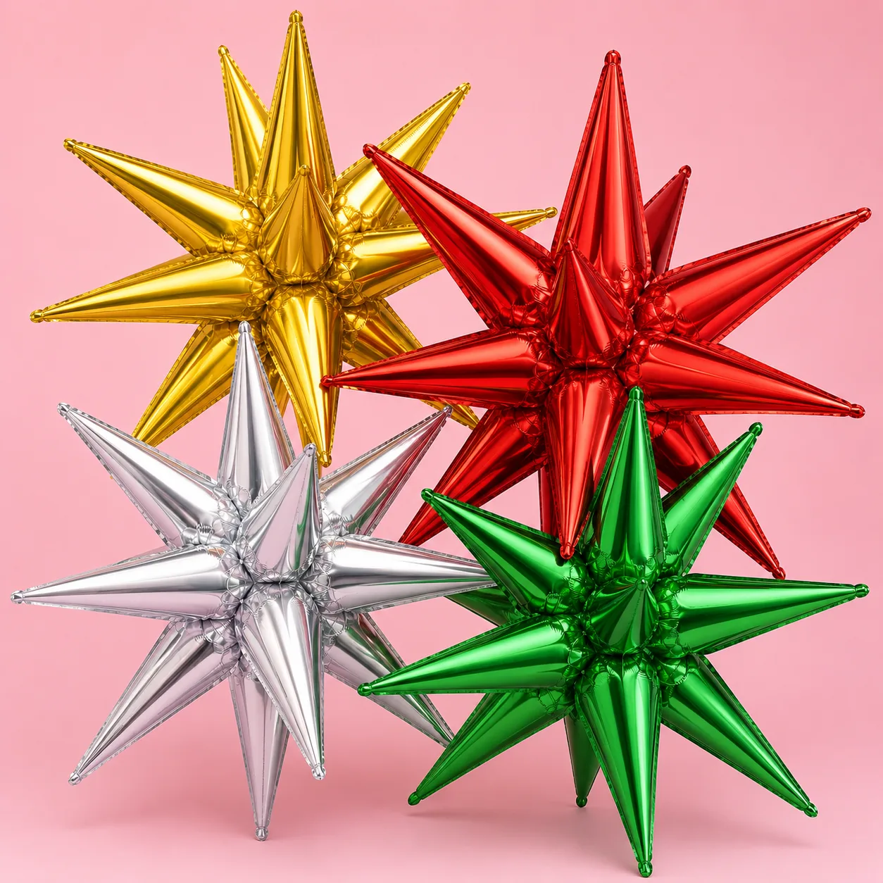 Balão Estrela 3D 22 Polegadas