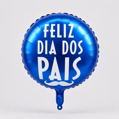 Balão Decorado 9 Polegadas — REDONDO TE AMO PAI