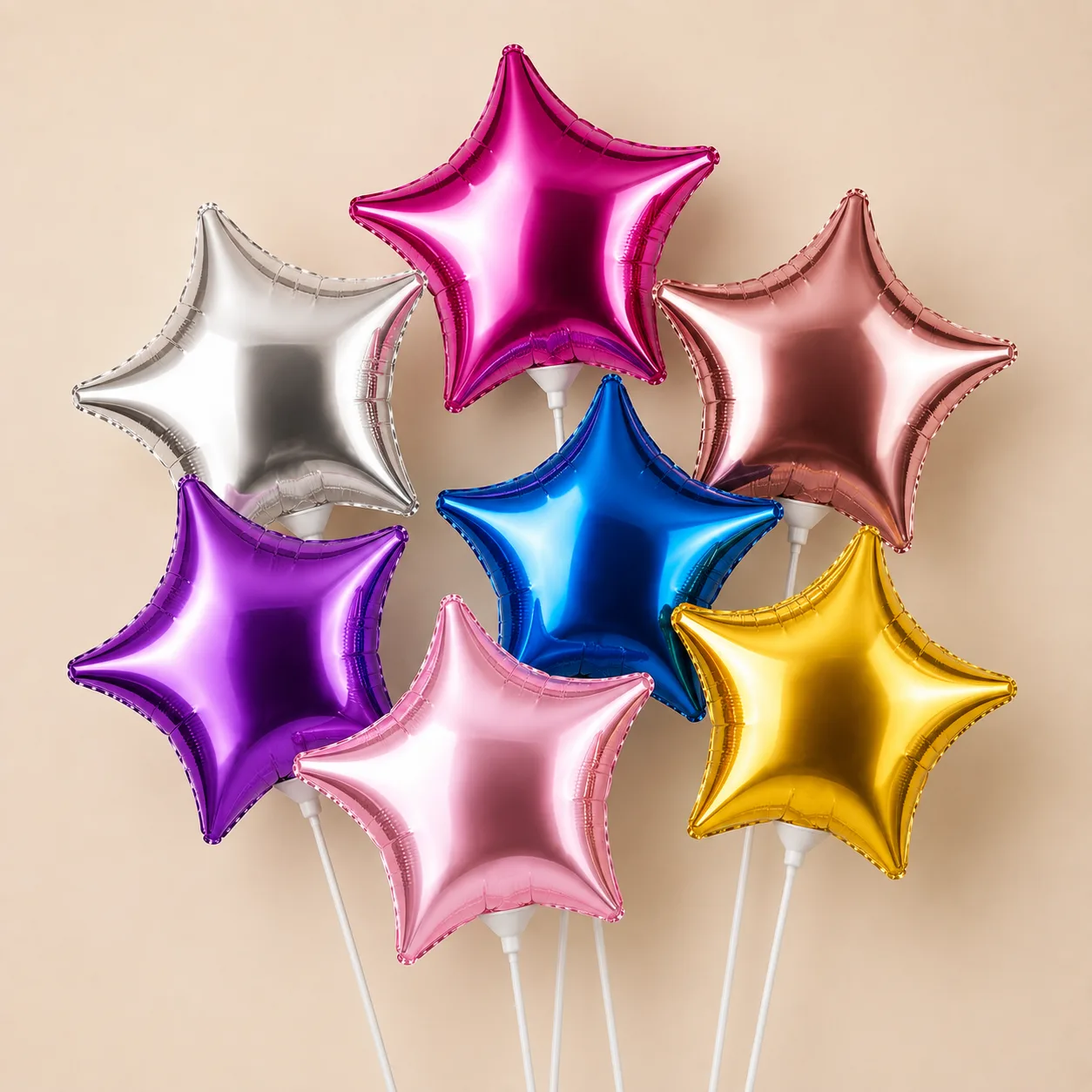 Balão Estrela 9 Polegadas 2 Unidades